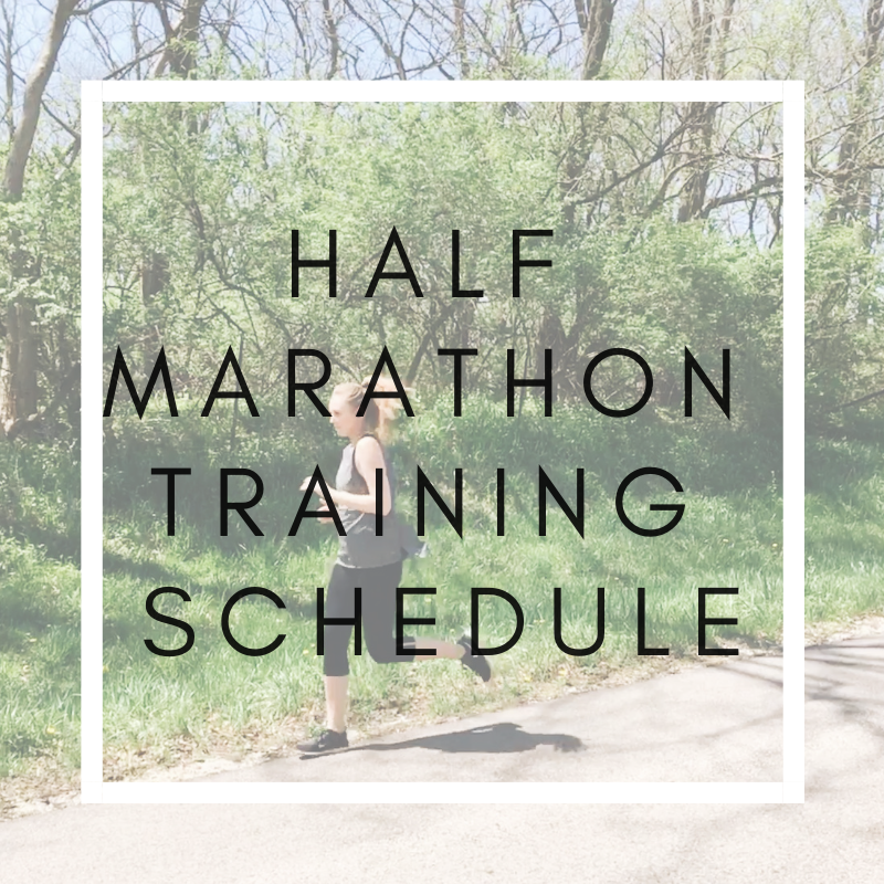 Half Marathon Training Schedule