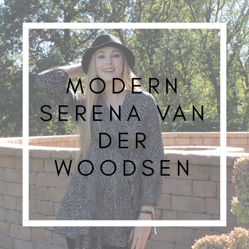 Serena van der Woodsen, has her style inspired by super model