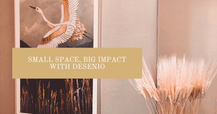 Small Space, Big Statement with Desenio